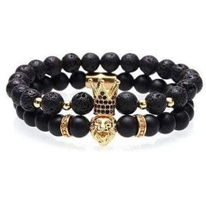 Bracelet Homme Pierre Luxe en Perle - Mon Bracelet Homme