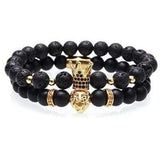 Bracelet Homme Pierre Luxe en Perle - Mon Bracelet Homme