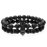 Bracelet Homme Pierre Luxe en Perle - Mon Bracelet Homme
