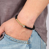 Bracelet Homme Tête de Mort Chic en Acier - Mon Bracelet Homme