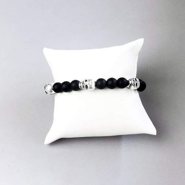 Bracelet Homme Tête de Mort Mode 2020 - Mon Bracelet Homme