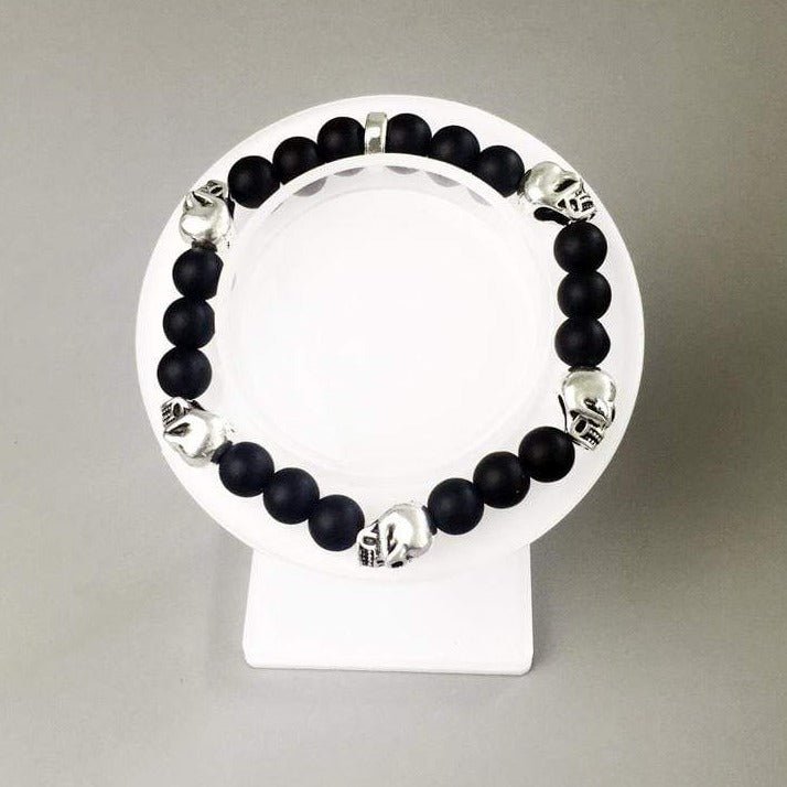 Bracelet Homme Tête de Mort Mode 2020 - Mon Bracelet Homme