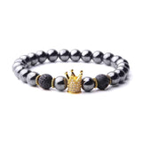 Bracelet Impérial en Perles en Pierre - Mon Bracelet Homme