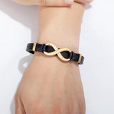 Bracelet Infini Avec Fermoirs À Double Sécurité Pour Homme - Mon Bracelet Homme