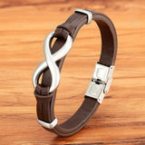 Bracelet Infini Avec Fermoirs À Double Sécurité Pour Homme - Mon Bracelet Homme