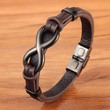 Bracelet Infini Avec Fermoirs À Double Sécurité Pour Homme - Mon Bracelet Homme