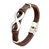 Bracelet Infini Avec Fermoirs À Double Sécurité Pour Homme - Mon Bracelet Homme