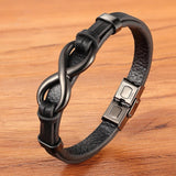Bracelet Infini Avec Fermoirs À Double Sécurité Pour Homme - Mon Bracelet Homme