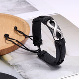 Bracelet Infini Cuir Véritable pour Homme - Mon Bracelet Homme