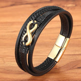 Bracelet Infini Finition Miroir Plaqué Homme - Mon Bracelet Homme