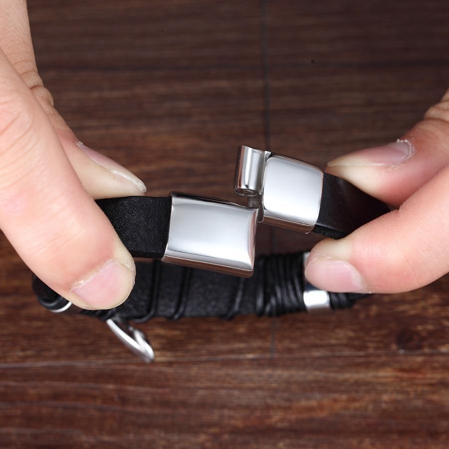 Bracelet Infini Finition Miroir Plaqué Homme - Mon Bracelet Homme