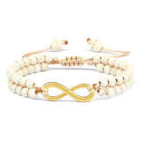 Bracelet Infini Homme en Pierres Fines Cairo