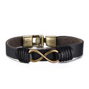 Bracelet Infini Vintage en Alliage pour Hommes - Mon Bracelet Homme