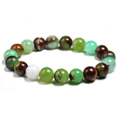 Bracelet Jade Vert Clair pour Homme en Perles