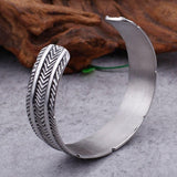 Bracelet Jonc Ethnique en Acier - Mon Bracelet Homme