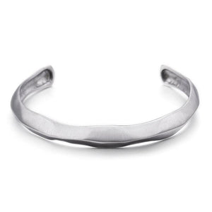 Bracelet Jonc Finition Lisse en Acier - Mon Bracelet Homme