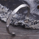 Bracelet Jonc Finition Lisse en Acier - Mon Bracelet Homme