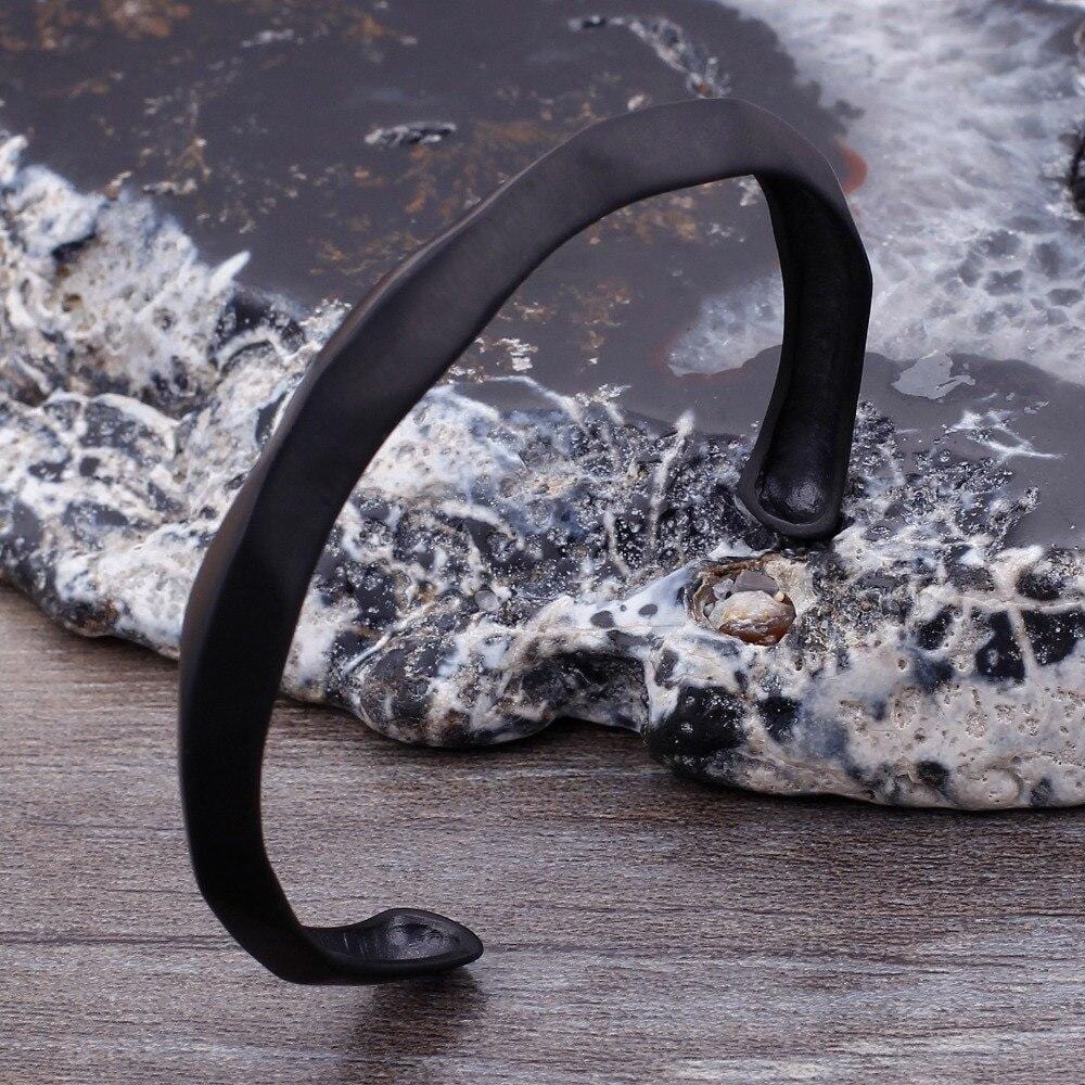 Bracelet Jonc Finition Lisse en Acier - Mon Bracelet Homme