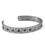 Bracelet Jonc Homme Antique en Acier - Mon Bracelet Homme