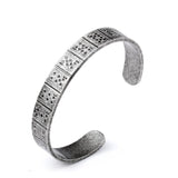 Bracelet Jonc Homme Antique en Acier - Mon Bracelet Homme