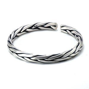 Bracelet Jonc Homme Argent 925 - Mon Bracelet Homme