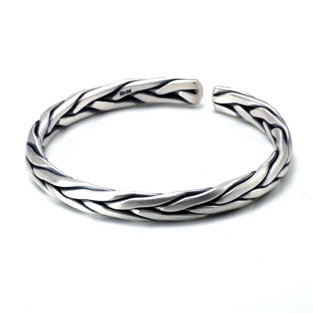 Bracelet Jonc Homme Argent 925 - Mon Bracelet Homme