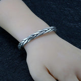 Bracelet Jonc Homme Argent 925 - Mon Bracelet Homme