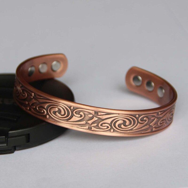 Bracelet Jonc Homme Celtique en Cuivre - Mon Bracelet Homme