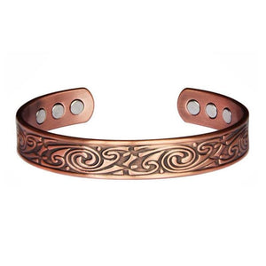 Bracelet Jonc Homme Celtique en Cuivre - Mon Bracelet Homme