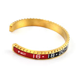 Bracelet Jonc Homme Chic en Acier Doré - Mon Bracelet Homme