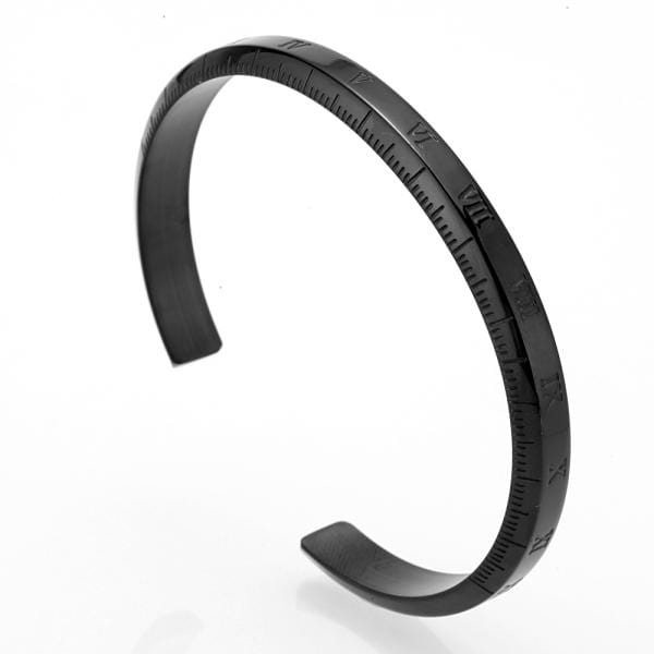 Bracelet Jonc Homme Chiffre Romain et Graduation - Mon Bracelet Homme