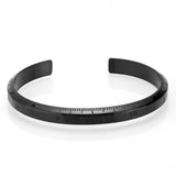 Bracelet Jonc Homme Chiffre Romain et Graduation - Mon Bracelet Homme