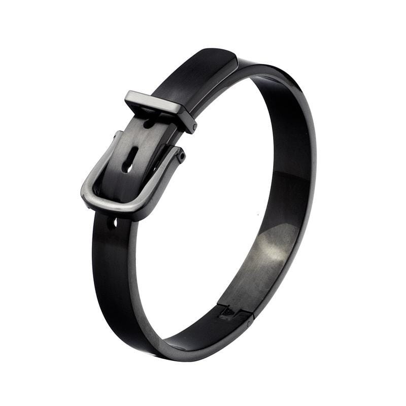 Bracelet Jonc Homme de Luxe en Acier - Mon Bracelet Homme