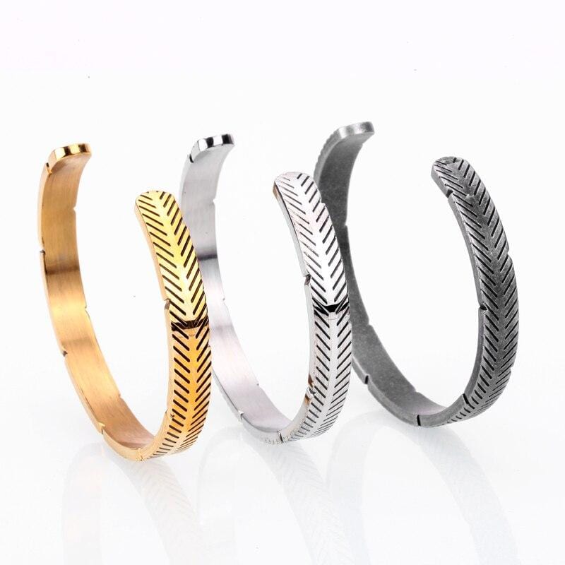 Bracelet Jonc Homme Edition Limitée en Acier - Mon Bracelet Homme