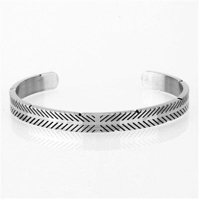 Bracelet Jonc Homme Edition Limitée en Acier - Mon Bracelet Homme