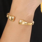 Bracelet Jonc Homme Gant de boxe en Acier - Mon Bracelet Homme