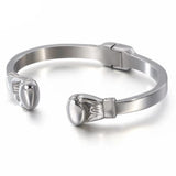 Bracelet Jonc Homme Gant de boxe en Acier