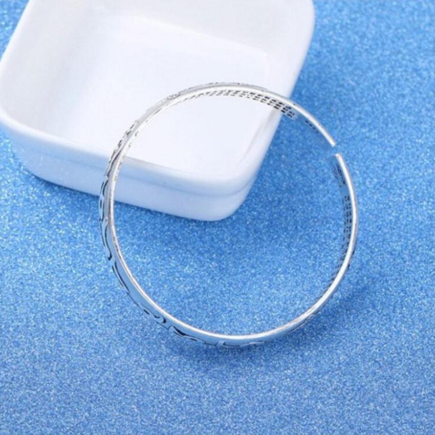 Bracelet Jonc Homme Gravure Bouddhiste - Mon Bracelet Homme
