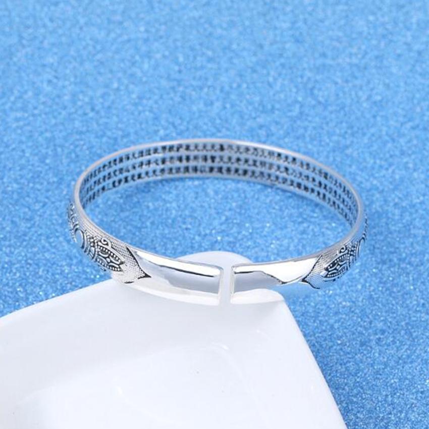 Bracelet Jonc Homme Gravure Bouddhiste - Mon Bracelet Homme