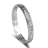 Bracelet Jonc Homme Gravure Bouddhiste
