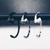 Bracelet Jonc Homme Hache en Acier - Mon Bracelet Homme