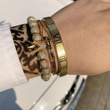 Bracelet Jonc Homme Inoxydable en Acier - Mon Bracelet Homme
