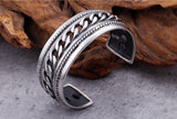 Bracelet Jonc Homme Large en Acier - Mon Bracelet Homme