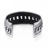 Bracelet Jonc Homme Large en Acier - Mon Bracelet Homme