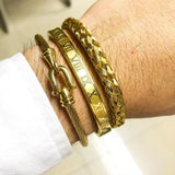 Bracelet Jonc Homme Luxe en Acier - Mon Bracelet Homme