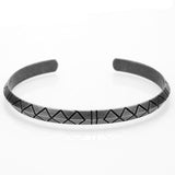 Bracelet Jonc Homme Mode 2020 en Acier
