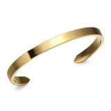 Bracelet Jonc Homme Ouvert en Acier - Mon Bracelet Homme
