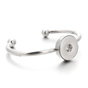 Bracelet Jonc Homme Style "Boutons-pression" - Mon Bracelet Homme