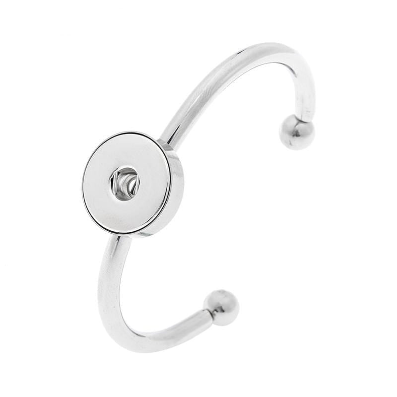 Bracelet Jonc Homme Style "Boutons-pression" - Mon Bracelet Homme