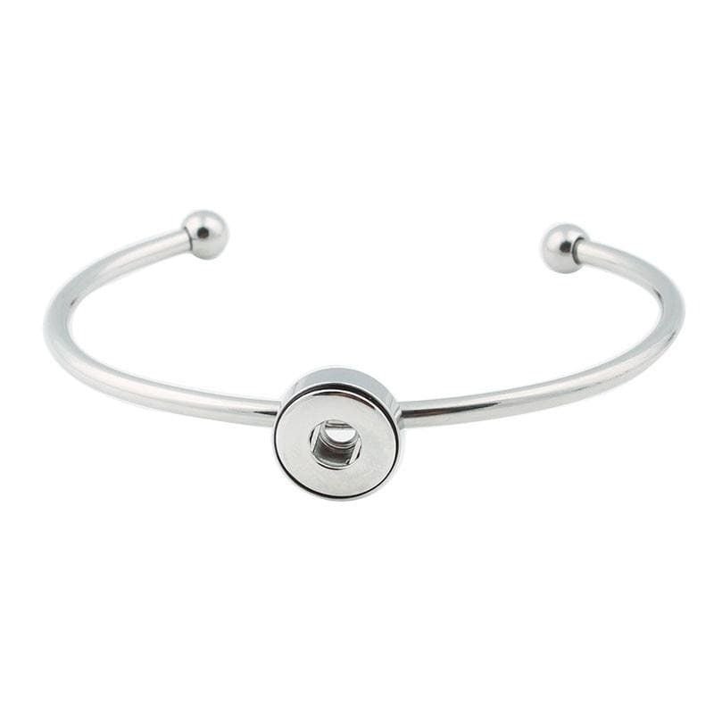 Bracelet Jonc Homme Style "Boutons-pression" - Mon Bracelet Homme